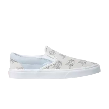Классические слипоны Vans, белый