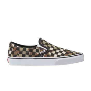 Классические слипоны Vans, коричневый