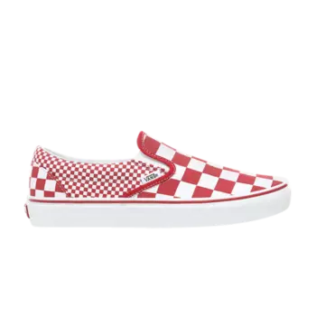 Классические слипоны Vans, красный