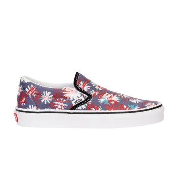 Классические слипоны Vans, красный