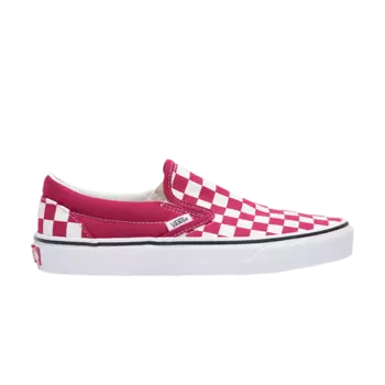 Классические слипоны Vans, красный