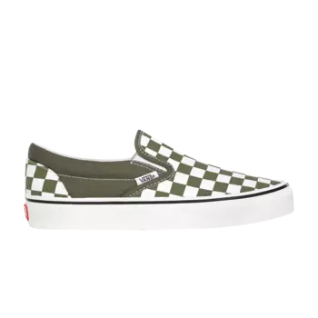 Классические слипоны Vans, зеленый
