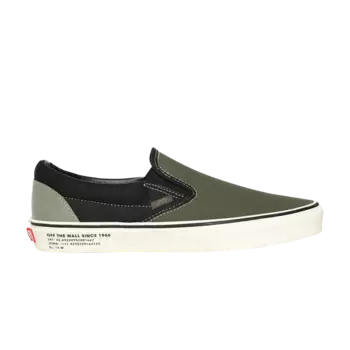 Классические слипоны Vans, зеленый