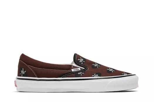 Классические слипоны Wacko Maria x OG Vans, коричневый
