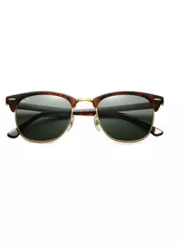 Классические солнцезащитные очки Clubmaster RB3016 51 мм Ray-Ban