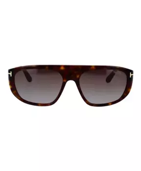 Классические солнцезащитные очки пилоты Tom Ford, коричневый