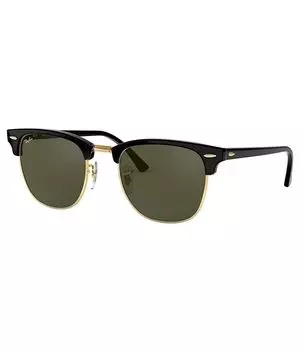 Классические солнцезащитные очки Ray-Ban Clubmaster, черный