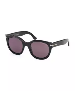 Классические солнцезащитные очки с аксессуарами Tom Ford, черный