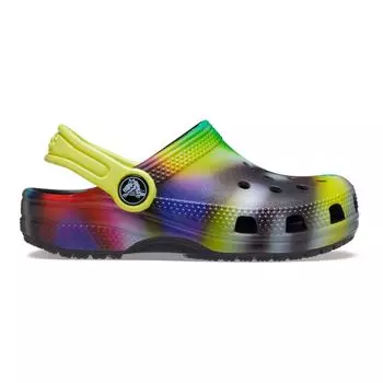 Классические соляризованные сабо Crocs для малышей Crocs