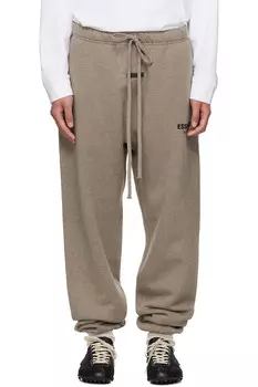 Классические спортивные брюки Fear Of God Essentials, цвет homestead heather