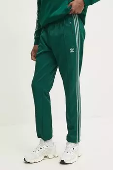 Классические спортивные брюки TP Adidas Originals, зеленый