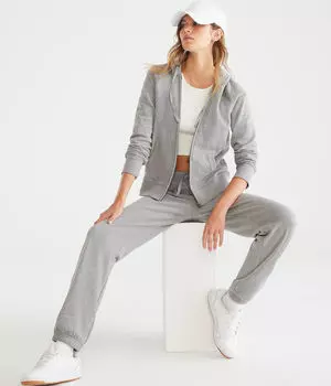 Классические спортивные штаны Uniform на запястьях Aeropostale, серый