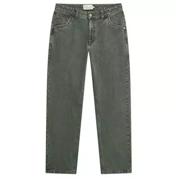 Классические свободные джинсовые брюки Dime, зеленый