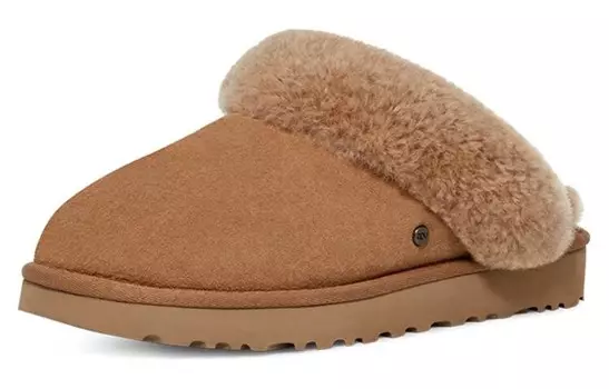 Классические тапочки II Каштановые женские Ugg