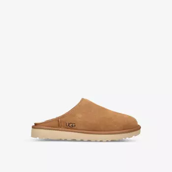 Классические тапочки Slip-On из замши и овчины Ugg, цвет tan