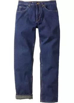 Классические термоджинсы прямого кроя John Baner Jeanswear, синий