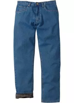Классические термоджинсы прямого кроя John Baner Jeanswear, синий