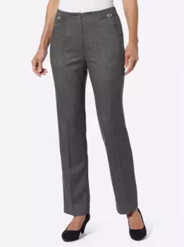 Классические тканые брюки Classic, антрацит