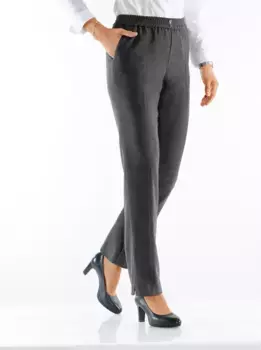 Классические тканые брюки Classic, антрацит