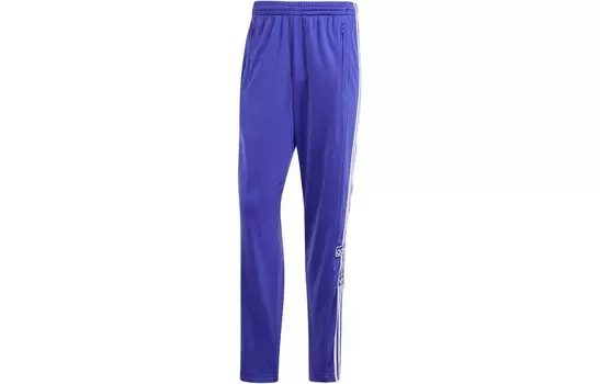 Классические трикотажные спортивные штаны Adibreak для мужчин Legend Ink Adidas Originals, синий