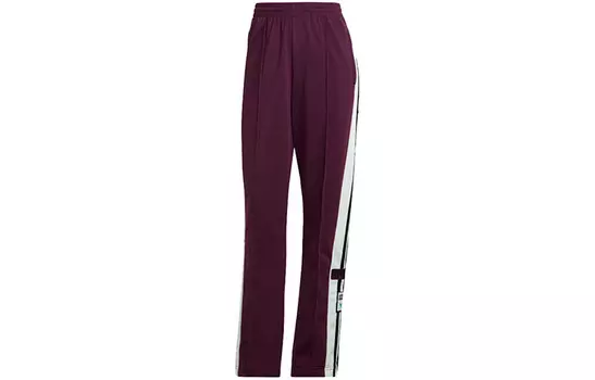 Классические трикотажные спортивные штаны Adibreak женские фиолетовые Adidas Originals