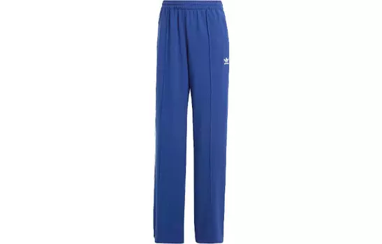 Классические трикотажные спортивные штаны Firebird женские темно-синие Adidas Originals