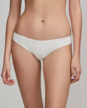 Классические трусики с лазерной резкой из кружева и микрофибры Gisela, желтый