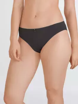 Классические трусики с полосатым узором Felina, темно-серый