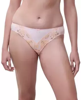 Классические трусы с вышивкой в линии Елисейские поля Chantelle, цвет Rosa