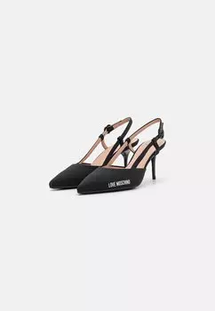 Классические туфли на каблуках Love Moschino, Nero