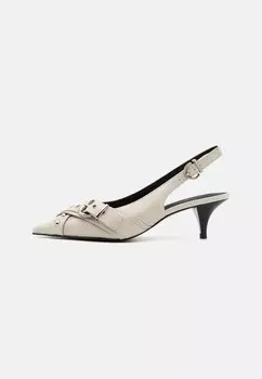 Классические туфли на каблуке ADA 07 SLING BACK Pinko, молочный