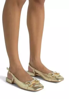 Классические туфли на каблуке Alma en Pena, золотой