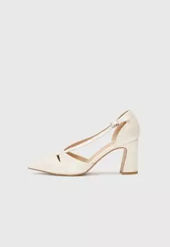 Классические туфли на каблуке Anna Field by Zalando, кремовый