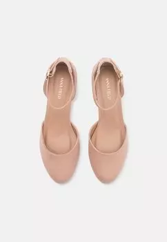 Классические туфли на каблуке Anna Field, светло-розовые