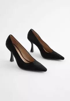 Классические туфли на каблуке FOREVER COMFORT CHISEL TOE HEEL COURT Next, черный
