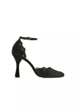 Классические туфли на каблуке REGULAR FIT - TABITHA SIMMONS X ORTON ROUND TOE LASER CUT DETAIL Next, черный