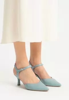 Классические туфли на каблуке RYKO, цвет Niebieski