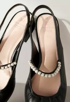 Классические туфли на каблуке SIGNATURE SQUARE TOE MARY JANES REGULAR FIT Next, черный