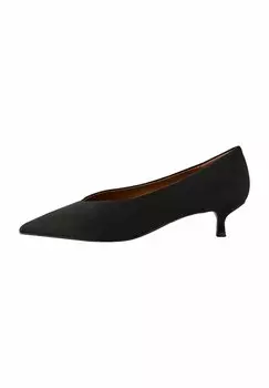 Классические туфли на каблуке STANDARD WIDE FIT - FOREVER COMFORT POINT TOE LOW KITTEN Next, черный