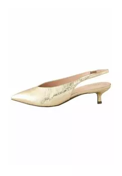 Классические туфли на каблуке STANDARD WIDE FIT - FOREVER COMFORT POINT TOE LOW WIDE Next, золотой