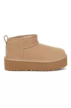 Классические ультра замшевые ботинки Ugg, коричневый