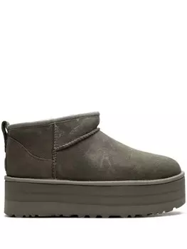 Классические ультрамини-сапожки "Moss Green" UGG, зеленый
