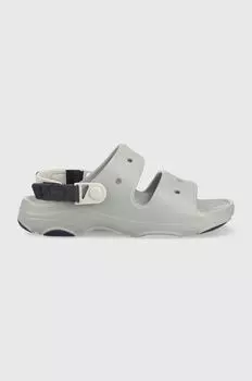 Классические универсальные сандалии Crocs, серый