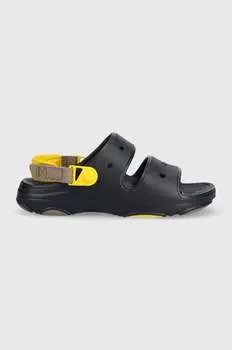 Классические универсальные сандалии Crocs, темно-синий