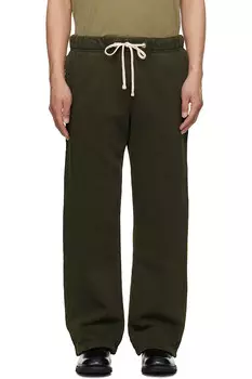 Классические утеплённые спортивные штаты Heavyweight Les Tien, цвет forest