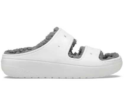 Классические уютные сандалии Cozzzy Crocs женские, цвет White