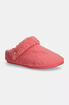 Классические уютные тапочки Crocs, розовый