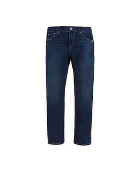 Классические узкие брюки для мальчика темно-синего цвета Levi's, темно-синий
