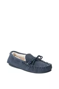 Классические замшевые тапочки 'Allie' Hush Puppies, темно-синий