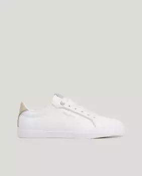 Классические женские кроссовки с кружевной застежкой Pepe Jeans, белый